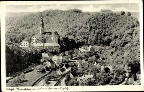 Ak Weesenstein im Müglitztal Sachsen, Schloss Weesenstein