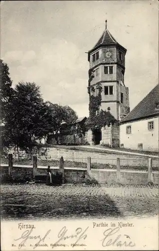 Ak Hirsau Calw im Schwarzwald, Partie am Kloster