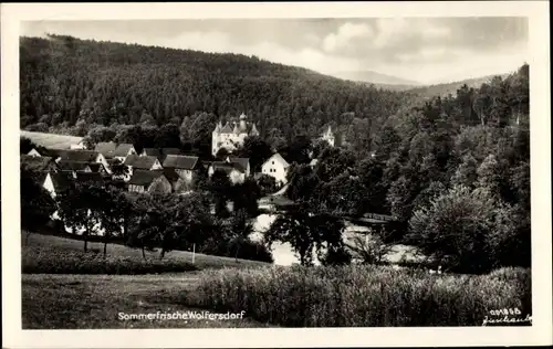 Ak Wolfersdorf Berga an der Elster Thüringen, Sommerfrische, Panorama