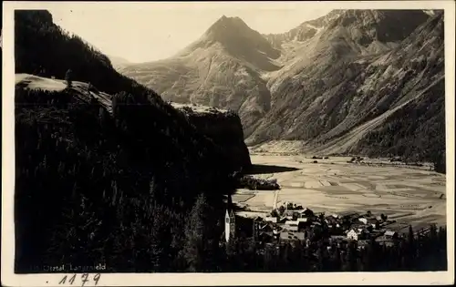 Foto Ak Längenfeld in Tirol, Totalansicht