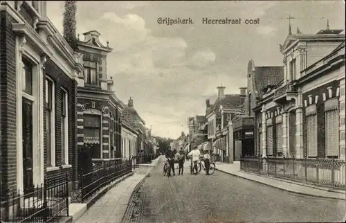 Ak Grijpskerk Groningen, Heerestraat oost