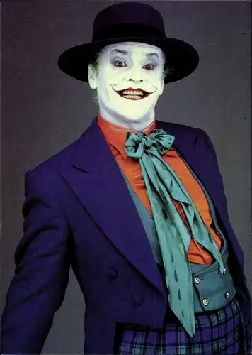 Ak Schauspieler Jack Nicholson, Portrait als Joker, Batman