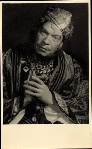 Foto Ak Schauspieler im Kostüm, Theaterszene, Nathan