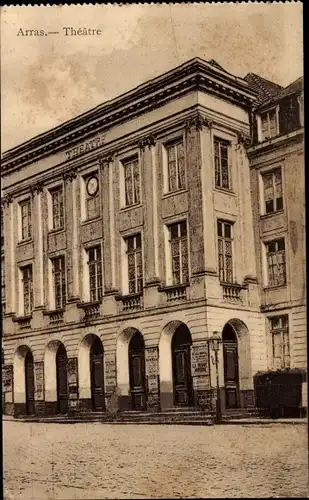 Ak Arras Pas de Calais, Theatre