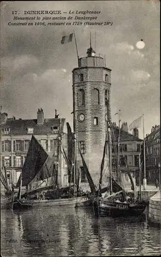 Ak Dunkerque Dünkirchen Nord, Le Leughenaer, Tour du Leughenaer