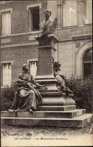 Ak Le Cateau Cambrésis Nord, Le Monument Leydoux