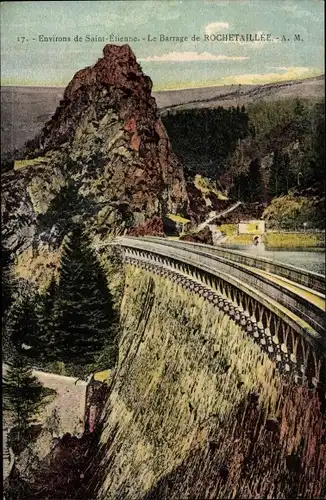 Ak Rochetaillée Loire, Le Barrage