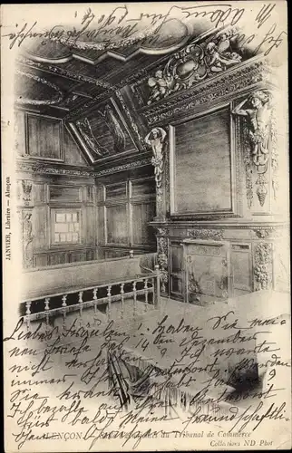 Ak Alencon Orne, Salle du Tribunal de Commerce