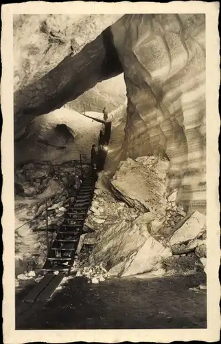 Ak Werfen in Salzburg, Eisriesenwelthöhle