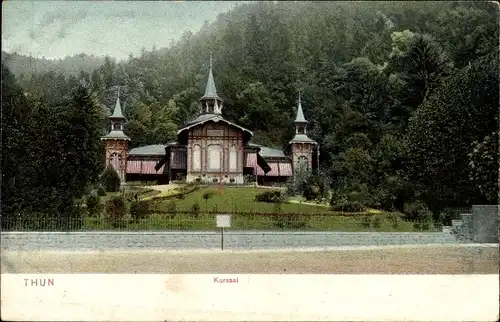 Ak Thun Kanton Bern Schweiz, Kursaal