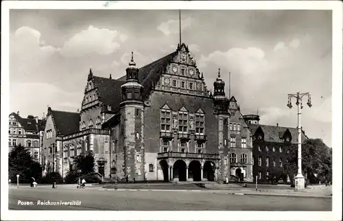 Ak Poznań Posen, Reichsuniversität