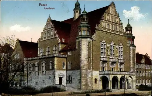 Ak Poznań Posen, Partie an der Akademie, Akademia