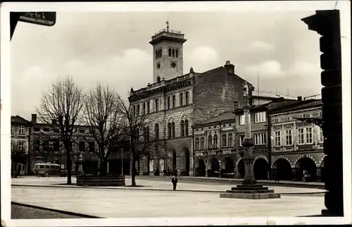 Ak Frenštát pod Radhoštěm Frankstadt unter dem Radhoscht Mährisch Schlesien, Viktoria-Platz