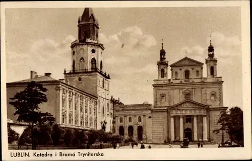 Ak Lublin Polen, Katedra i Brama Trynitarska