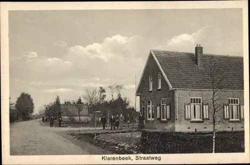 Ak Klarenbeek Gelderland Niederlande, Straatweg