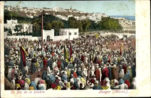 Ak Tanger Marokko, La fête de la poudre