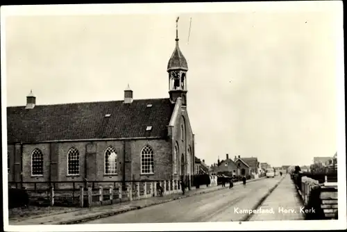 Ak Kamperland Noord Beveland Zeeland Niederlande, Herv. Kerk