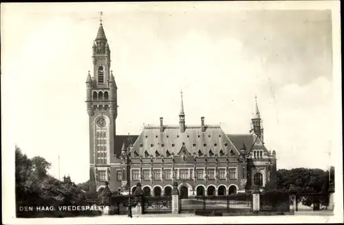 Ak Den Haag Südholland Niederlande, Het Vredespaleis