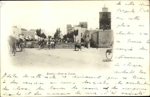 Ak Bizerte Tunesien, Place de France
