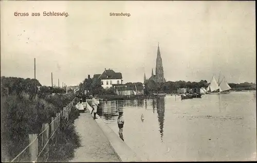 Ak Schleswig, Strandweg
