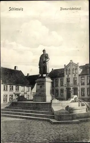 Ak Schleswig an der Schlei, Bismarckdenkmal