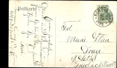 Ak Schleswig an der Schlei, Bismarckdenkmal