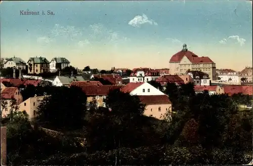 Ak Kamenz in Sachsen, Panorama