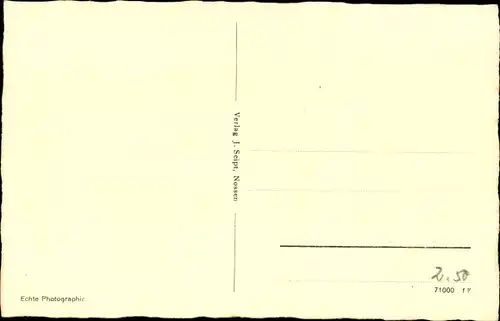 Ak Nossen Sachsen, Stadtkirche, Blick auf das Seitenportal