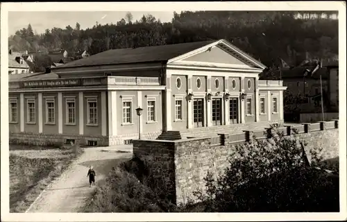 Ak Berga an der Weißen Elster Thüringen, Klubhaus der Bergarbeiter