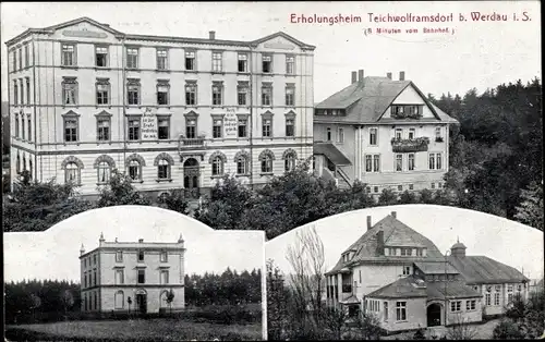 Ak Teichwolframsdorf Thüringen, Erholungsheim