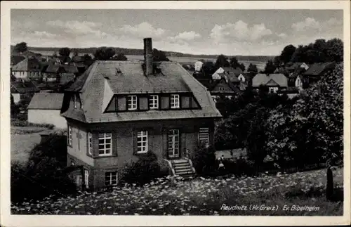 Ak Reudnitz Mohlsdorf in Thüringen, ev. Bibelheim