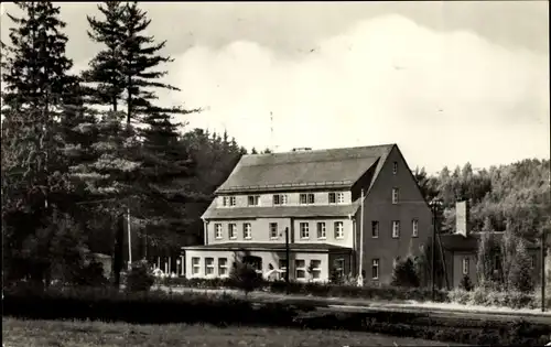 Ak Lössau Schleiz im Vogtland Thüringen, Reichsbahn Ferienheim