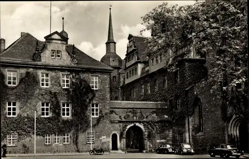 Ak Merseburg an der Saale, Domplatz