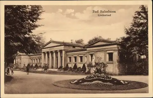 Ak Bad Salzelmen Schönebeck an der Elbe, Lindenbad
