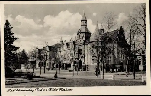 Ak Bad Schmiedeberg Dübener Heide, Kurhaus