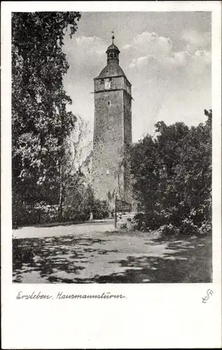 Ak Erxleben Sachsen Anhalt, Hausmannsturm