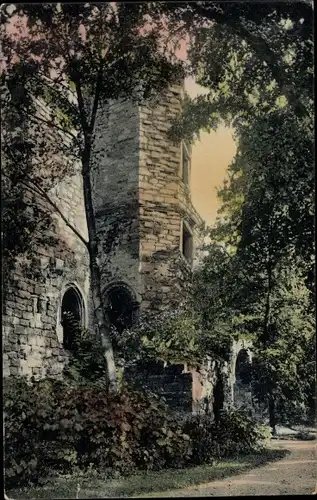 Ak Nebra an der Unstrut, Ruine Schloß Nebra