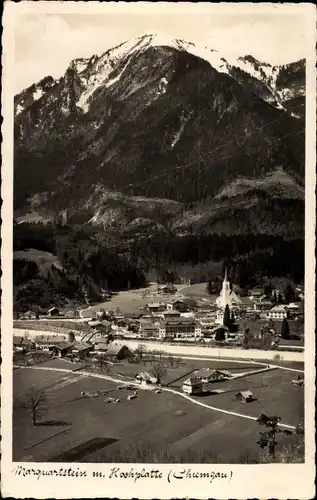 Ak Marquartstein im Chiemgau Oberbayern, mit Hochplatte