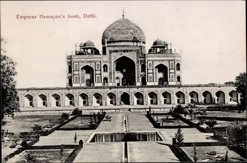 Ak Delhi Indien, Emperor Humayon's tomb