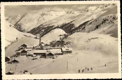 Ak Obergurgl Gurgl in Tirol, Panorama vom Ort