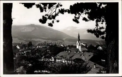 Foto Ak Igls Innsbruck in Tirol, Gesamtansicht