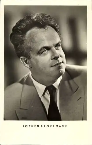 Ak Schauspieler Jochen Brockmann, Portrait, Krawatte