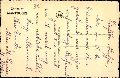 Ak  Boxerdoug, Chocolat Martougin