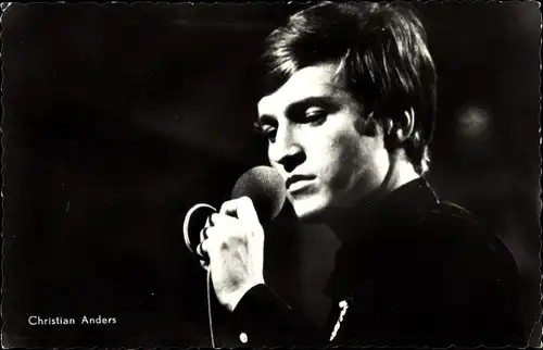 Ak Sänger Christian Anders, Elektrola Trawinski
