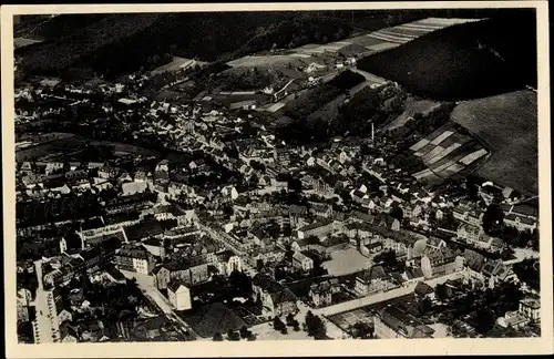 Ak Olbernhau im Erzgebirge, Fliegeraufnahme