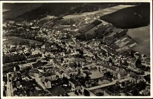 Ak Olbernhau im Erzgebirge, Fliegeraufnahme