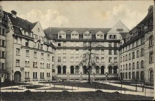 Ak München, Franziskanerkloster St. Anna, Neubau