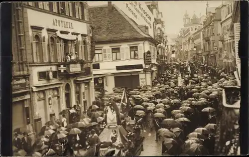 Foto Ak Bad Kissingen Unterfranken Bayern, Prozession