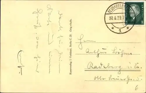 Ak Klein Glienicke Neubabelsberg Potsdam in Brandenburg, Griebnitzsee