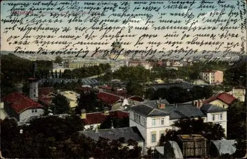 Ak Potsdam in Brandenburg, Panorama vom Brauhausberg